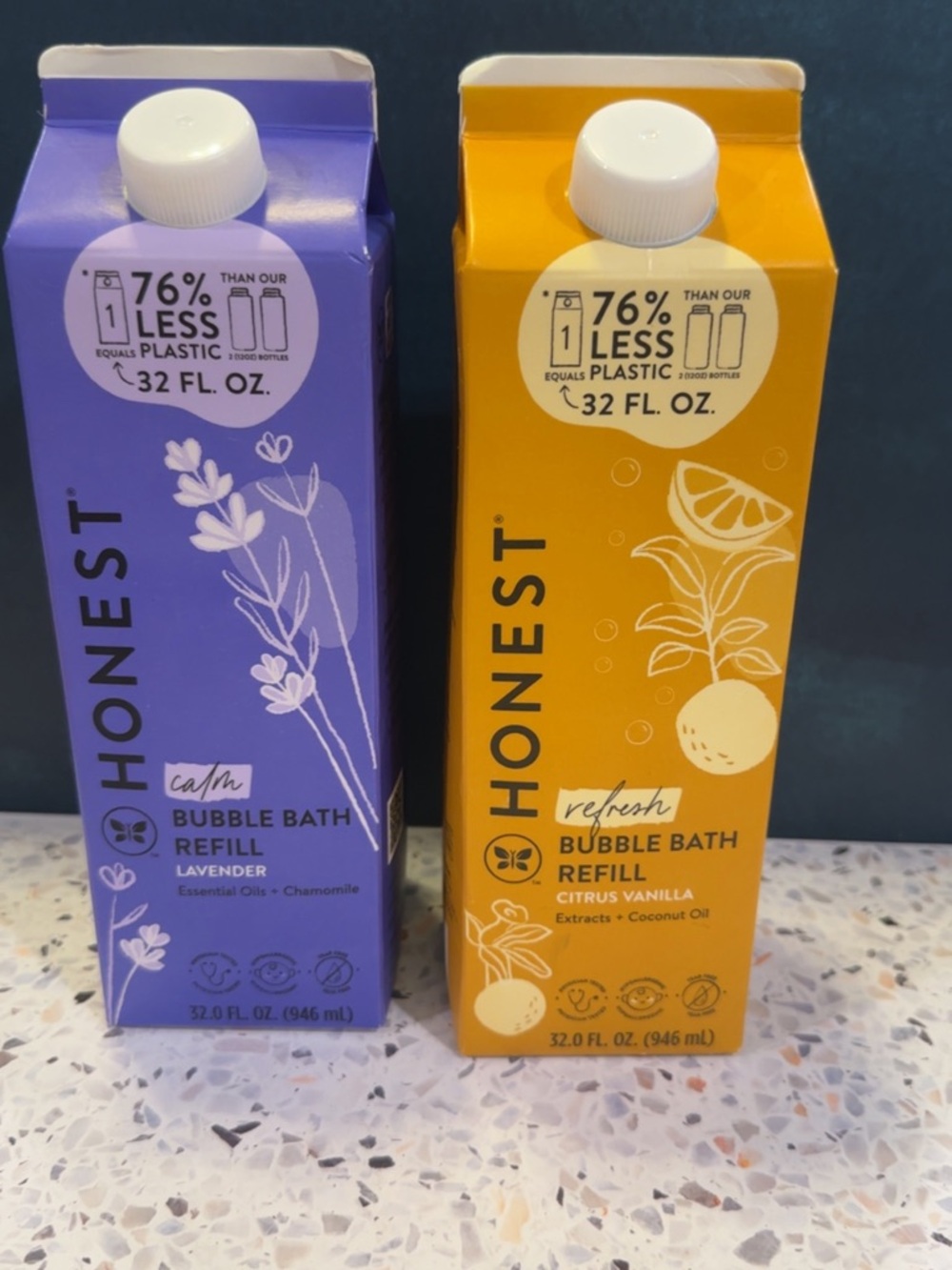 The Honest Company Bubbke Bath refills (sold as a set)